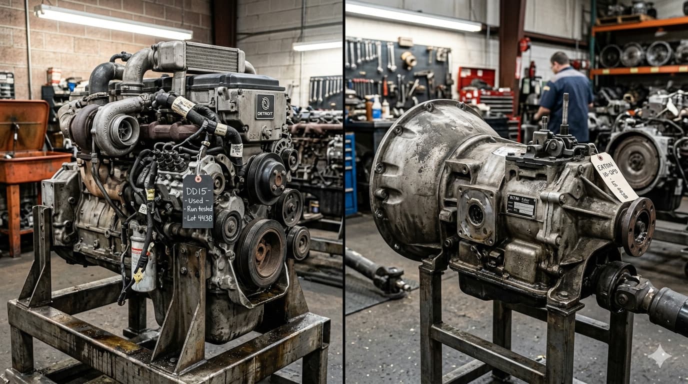 Used Freightliner Engines and Transmissions